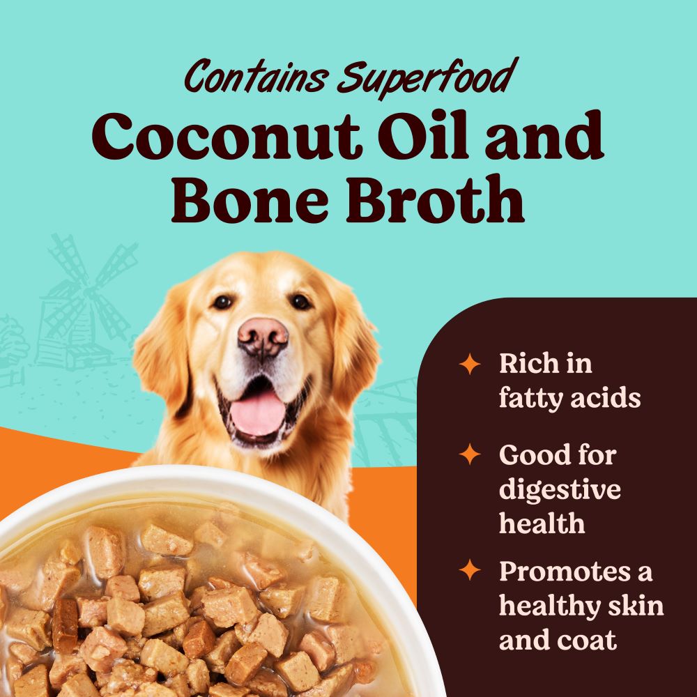 Kennel Kitchen Chicken Chunks in Gravy Adult and Puppy Wet Dog Food image 4