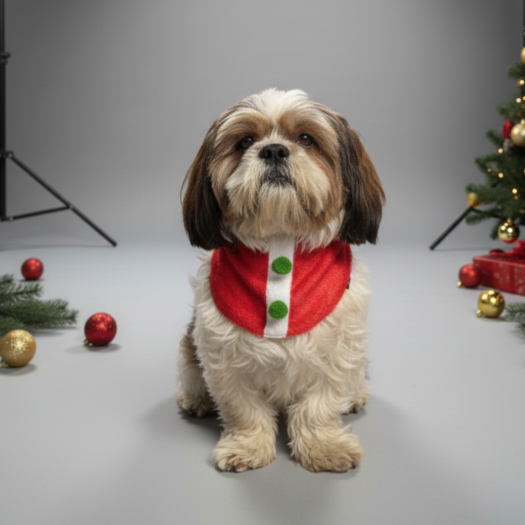 Pawgypets Christmas Bandana for Dogs and Cats image 3